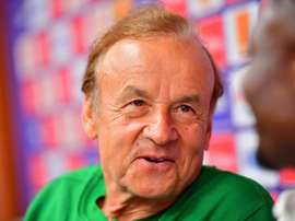 Rohr keeps Nigeria players on toes as top spot at stake. AFP
