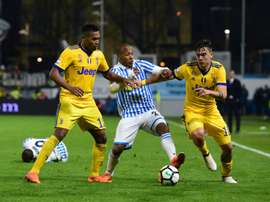 SPOAL held out for a point to inject some life into the Serie A title race once again. AFP