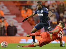 Liverpool's defender Kevin Stewart (below) during a match against West Ham United. BeSoccer
