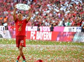 Il miglior allenatore secondo Robben. AFP