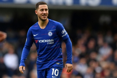 Hazard ne pense qu'à Madrid. AFP