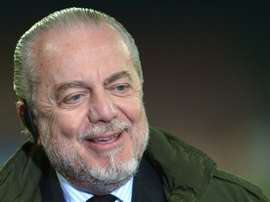 Aurelio De Laurentiis quiere comprar el Hajduk Split. AFP
