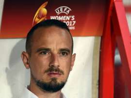 Mark Sampson has been the subject of two FA investigations. AFP
