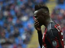 Mario Balotelli s'est vu offert une place par un club de Serie... D. AFP