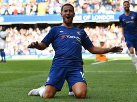 Según Kovacic, se han olvidado de Hazard para 'The Best'. AFP