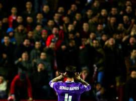 Ramos has history with Sevilla. AFP