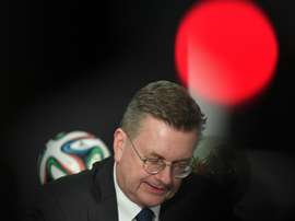 Reinhard Grindel has now resigned from UEFA and FIFA. AFP