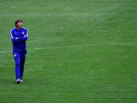 Conte is looking to strengthen his strike force in January. AFP
