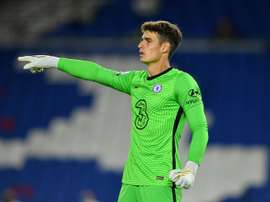 Kepa faced harsh criticism for his mistakes in the match. AFP