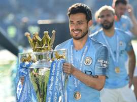 David Silva will have a statue at Man City in 2021. AFP