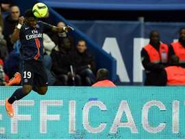Serge Aurier, in action on April 30, 2016, will not be available for the Ivory Coasts friendly match against Hungary
