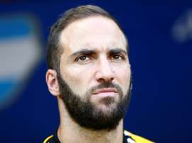 Higuaín fala sobre Lautaro no Barça. AFP