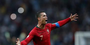 Máximo goleador histórico del Madrid, Champions, Portugal... ¿y de selecciones? AFP