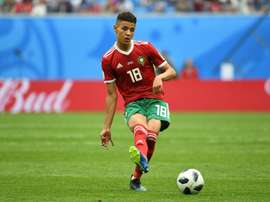 Harit played in the World Cup. AFP