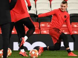Verratti vers une prolongation. AFP