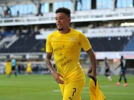 Sancho nel mirino del Real Madrid. AFP