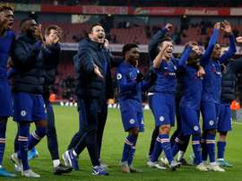 Bataille Chelsea-United pour l'une des promesses britanniques. AFP
