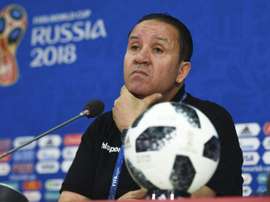 El seleccionador tunecino analizó la victoria ante Panamá. AFP