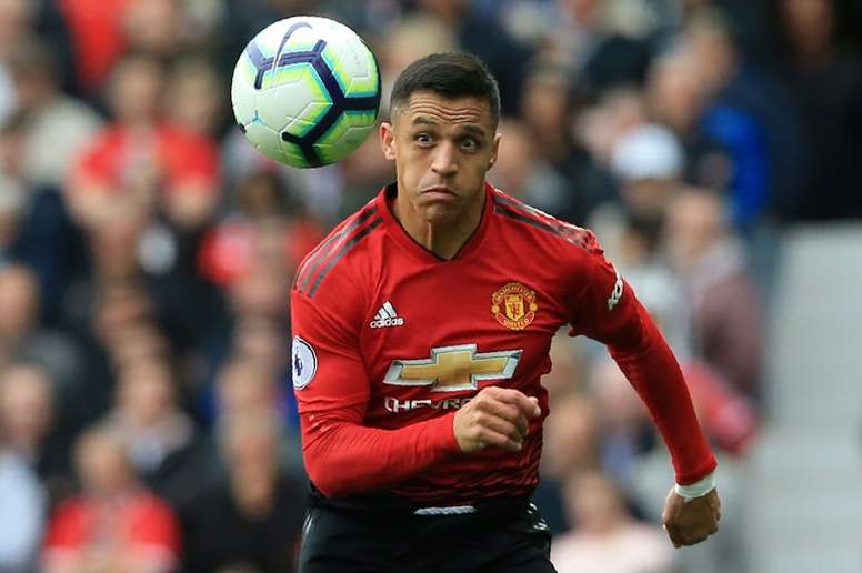 Sanchez is unhappy at Old Trafford. AFP