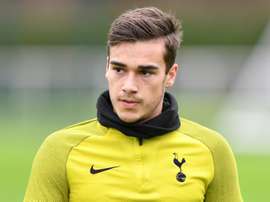 Harry Winks, heureux de l'arrivée de Reguilón à Tottenham. AFP