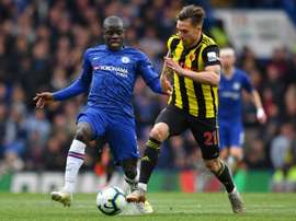 Kante shuts down Real Madrid rumours. AFP