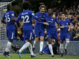 Chelsea outclass Stoke in five-goal drubbing. AFP