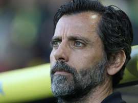 Quique Sanchez Flores serait content d'entrainer Madrid un jour. AFP