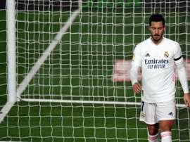 Eden Hazard has picked up a thigh injury. AFP