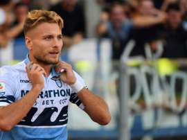Immobile is back in the goals. AFP