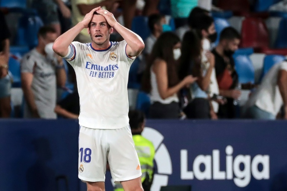 Exames médicos confirmam a lesão de Gareth Bale nos isquiotibiais. AFP