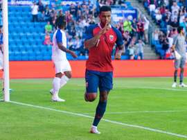 Joshua King opened the scoring for Norway. AFP