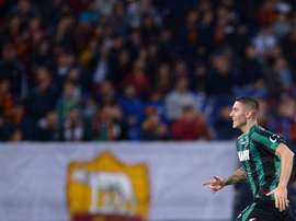 Sassuolos forward Domenico Berardi, pictured on November 10, 2013, scored against Lazio