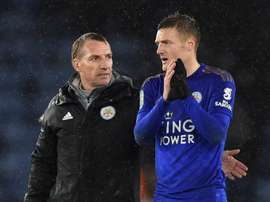 Vardy set to return for Leicester's semi-final showdown. AFP