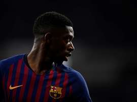 Dembélé está perto de voltar a jogar. AFP