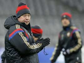 Russias new manager Leonid Slutsky has called up five of his own players from CSKA Moscow for his first matches in charge