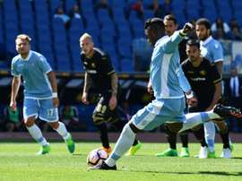 Balde hits five-minute hat-trick for Lazio