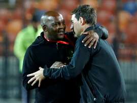 Mosimane has left. AFP