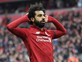 Salah poderia tirar a Bola de Ouro de Messi. AFP