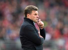 Dieter Hecking will no longer be the Hamburg coach. AFP