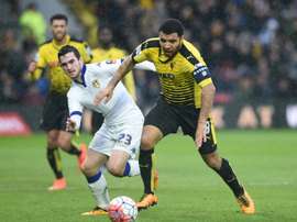 El jugador del Leeds cerca de aterrizar en la Premier. AFP