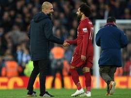 Pep Guardiola cost Manchester City points against Liverpool. AFP