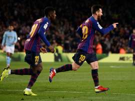 Messi a marqué contre Vigo. AFP