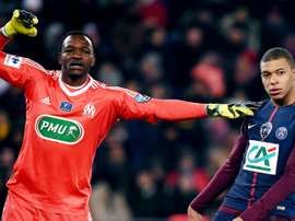 Mandanda suffered a torn thigh muscle. AFP