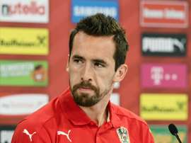 Fuchs está molesto con el Leicester por no alcanzar un acuerdo de renovación. AFP