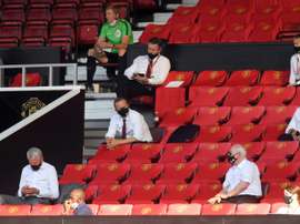 Man Utd do not understand why supporters are still banned from stadia. AFP