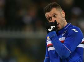 Antonio Cassano has not played in a professional game since May 2016. AFP