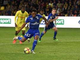 Mothiba enjoyed a strong season at Strasbourg this past year. AFP
