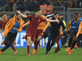 Lionel Messi rancunier envers Kostas Manolas ? afp