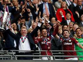 Manchester United ne lâche pas Grealish. AFP