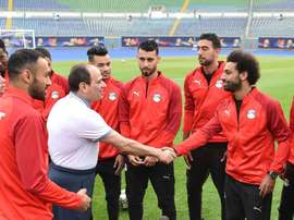 Salah returned for Egypt on Sunday. AFP